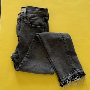 Gap Slim High Rise Jeans 26 Black